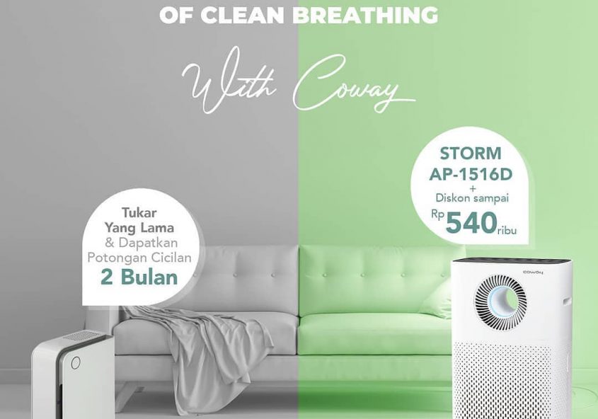 Masuki era New Normal dengan meninggalkan cara lama dan beralih ke cara baru.

Tukar air purifier la...
