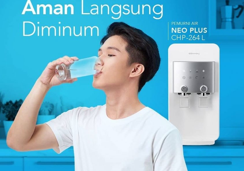 Biar badan terhidrasi dengan baik, air yang kita minum harus murni dan aman untuk tubuh. Coway NeoPl...