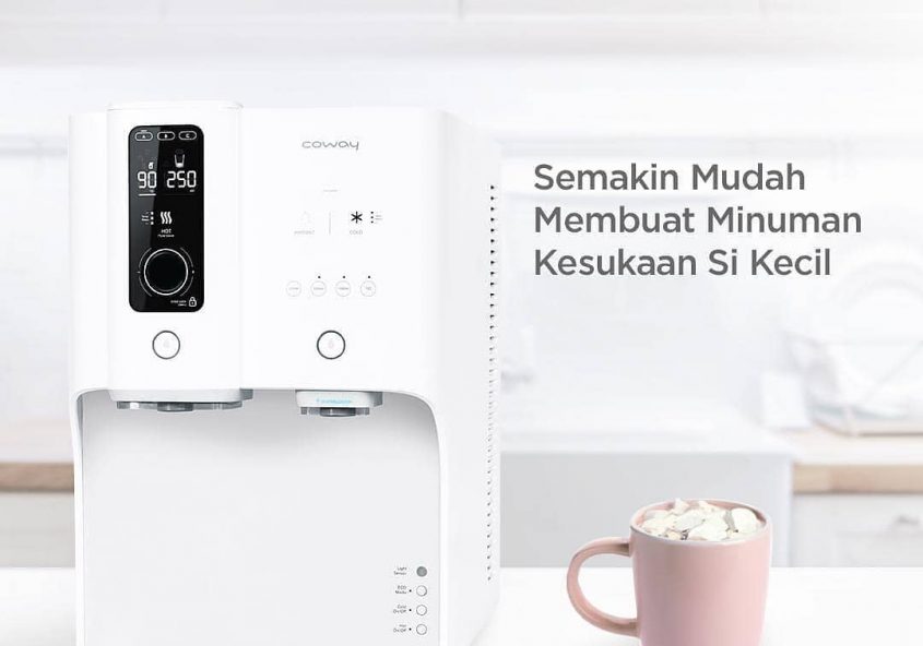 Kini para ibu bisa dengan mudah membuat susu coklat kesukaan si kecil. Cukup atur suhu air panas ses...