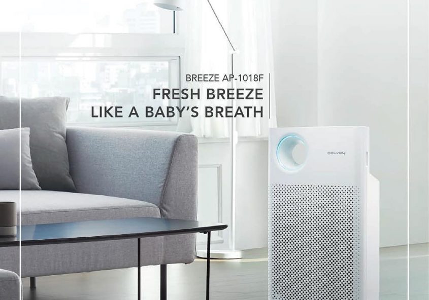 Ringankan harimu tanpa khawatir akan polusi. Pemurni udara Breeze, ringan namun kuat membantu menjag...