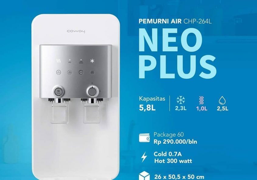 Si kecil yang serba bisa! Dilengkapi dengan teknologi RO filtration, jadikan air kamu murni dan aman...