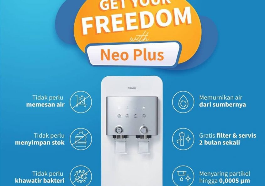 Ubah hidup kamu sekarang juga!
Ayo beralih ke Water Purifier Coway, hidupmu bisa bebas dari memesan ...