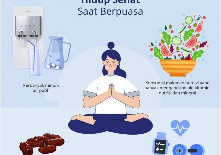 Bagaimana sih cara menjaga kebugaran tubuh saat berpuasa ditengah pandemi, dan work from home?
Keseh...