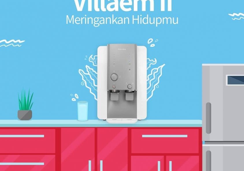 Upgrade gaya hidupmu dengan Coway Villaem II Water Purifier.
Meringankan hidupmu dengan tetap hemat ...