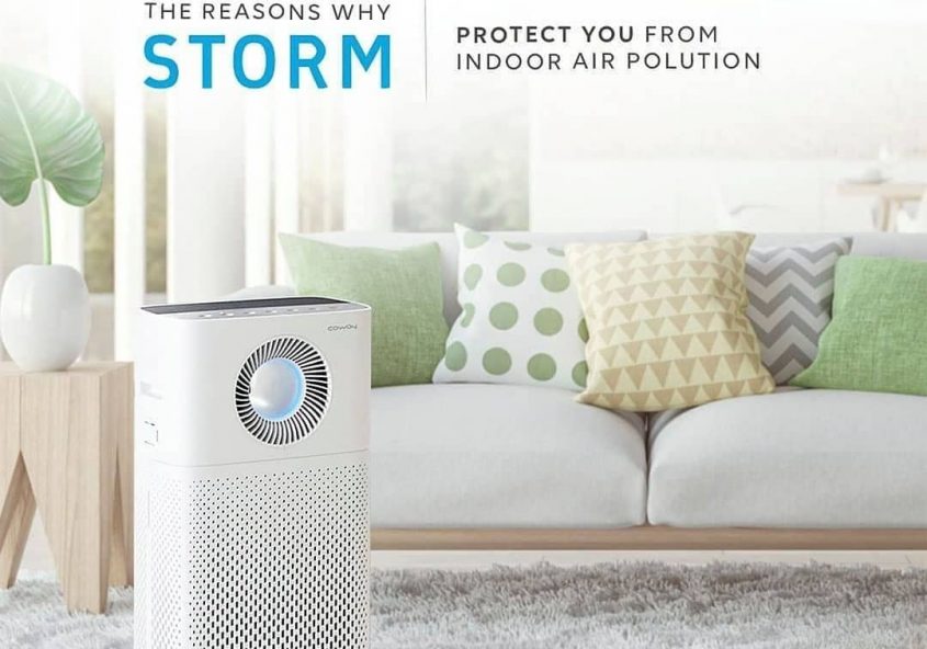 Dilengkapi dengan Deodorization filter,
Storm dikenal sebagai air purifier yang juga berfungsi mengh...