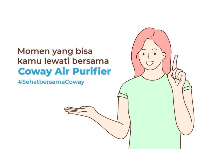 Hai, Coway People!

Yuk kita jaga kesehatan bersama!
Lewati momen bersama Coway Air Purifier yang di...