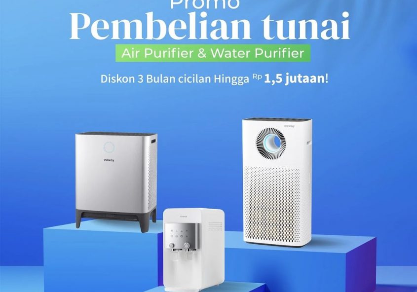 Hai Coway People, ada lagi nih penawaran menarik yang gak boleh terlewatkan. Beli Air Purifier atau ...