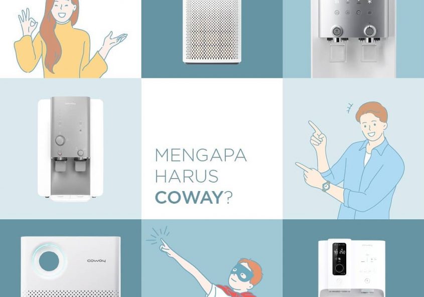 Hi Coway People!
Penasaran mengapa kamu harus memilih Coway sebagai partner perlindungan air dan uda...
