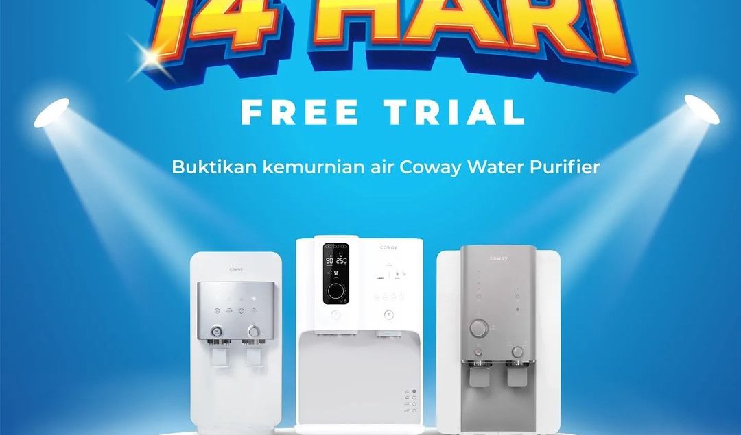 Ingin beli Water Purifier tapi ragu? Yuk coba gratis Coway Water Purifier selama 14 hari! Rasakan ke...