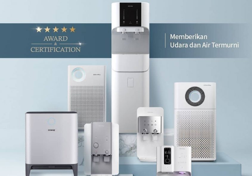 Aman dan nyaman bersama Coway yang telah memiliki banyak sertifikasi dan penghargaan!

Jadi, tidak a...