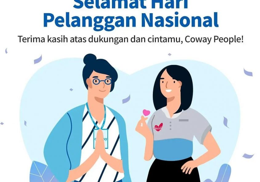 Hai, Coway People!

Segenap keluarga besar Coway Indonesia mengucapkan Selamat Hari Pelanggan Nasion...
