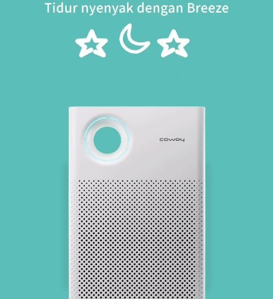 Jangan lupa nyalakan Air Purifier kamu sebelum tidur yaa~ Buat tidur kamu jadi lebih nyaman dan nyen...
