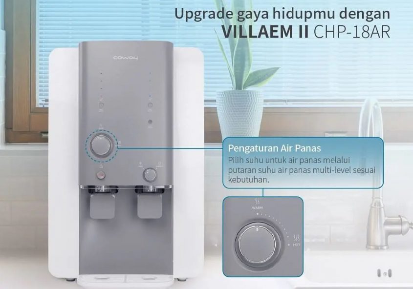 Villaem II CHP-18AR sistem filterisasi air yang berlapis
sediakan air murni dengan jaminan kebersiha...