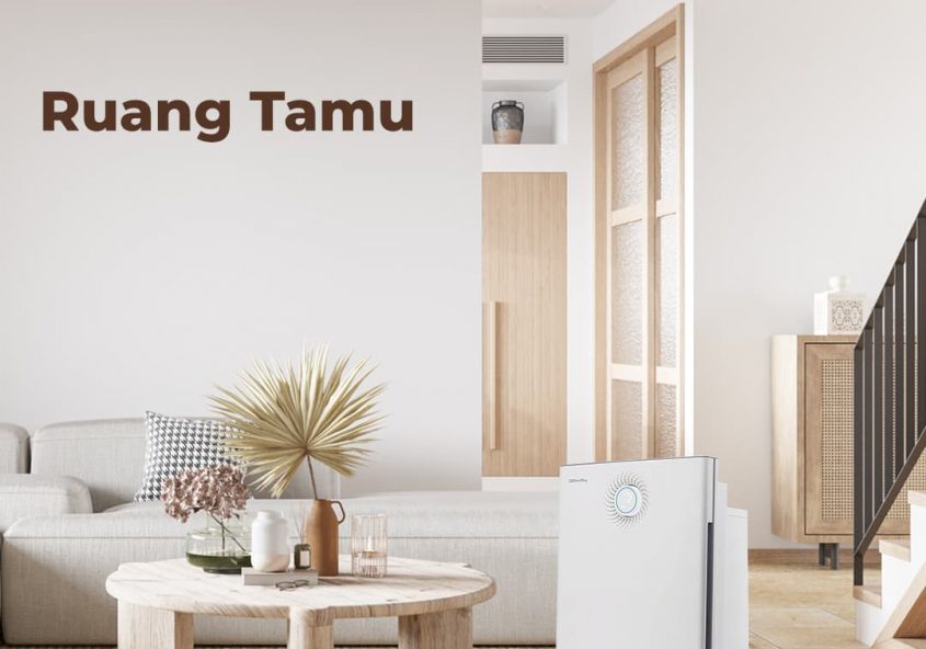 Air Purifier untuk segala ruang.Ruang Tamu.Hari yang cerah dan long weekend, saatnya berkumpul be...