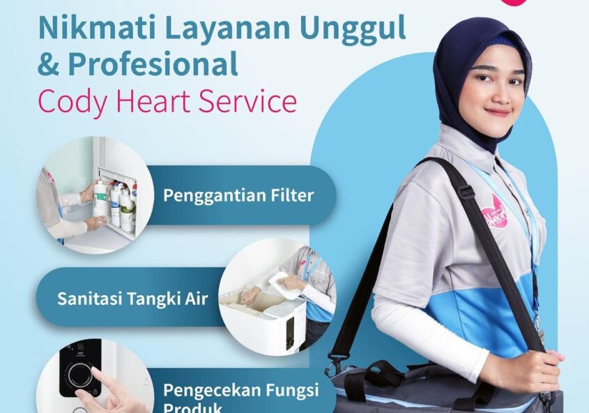 Kenapa pilih Coway?

Setiap pembelian produk Coway, kamu bisa mendapatkan Layanan Eksklusif yang Ung...