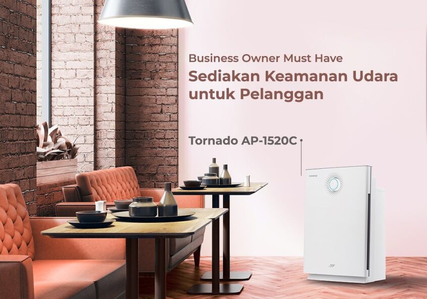 Hai, Coway People!

Pentingnya menjaga kebersihan dan kenyamanan udara, tidak hanya dirumah namun ju...
