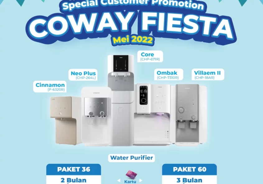 Special Customer Promotion Coway Fiesta Mei 2022 WP
