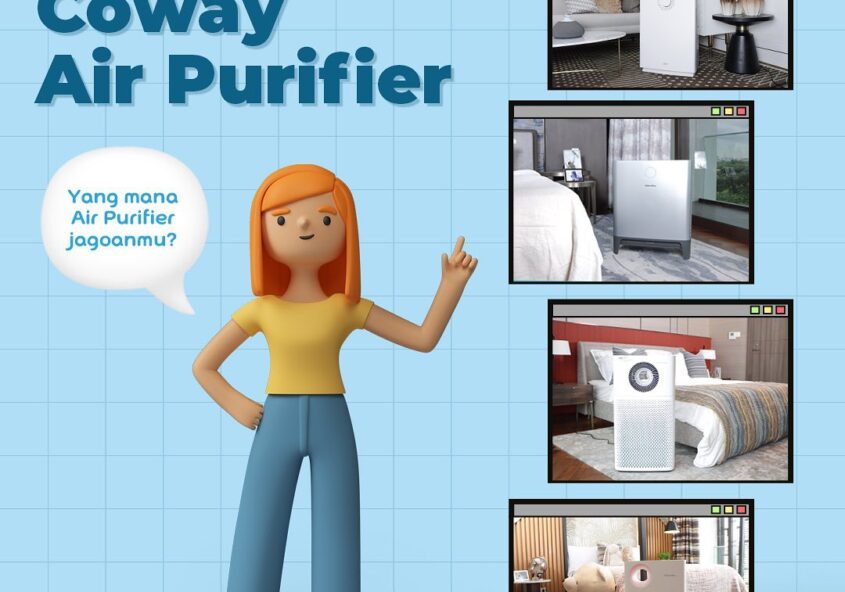 Berikan perlindungan maksimal dan kualitas udara yang baik bagi orang-orang tersayangmu dengan air p...