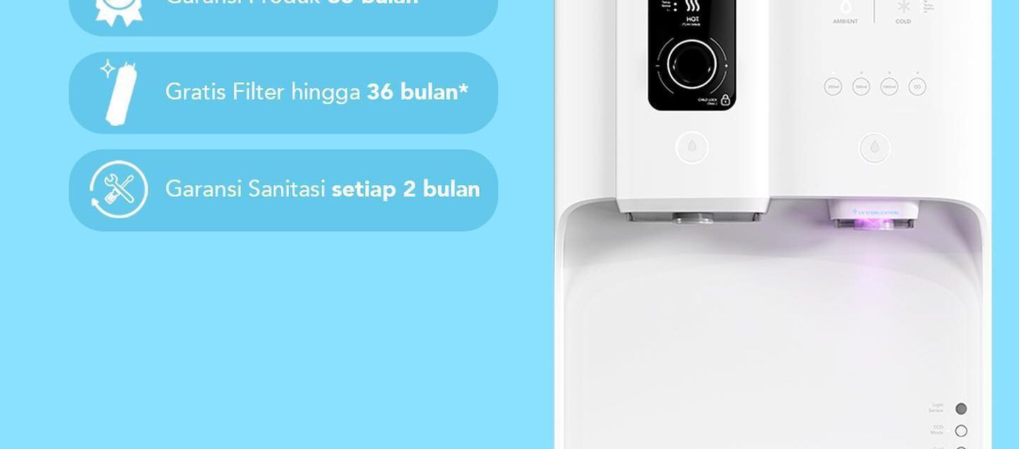OMBAK CHP-7310R 

Smart choice, smart your beginning for your renewed life! 

Pemurni air paling can...