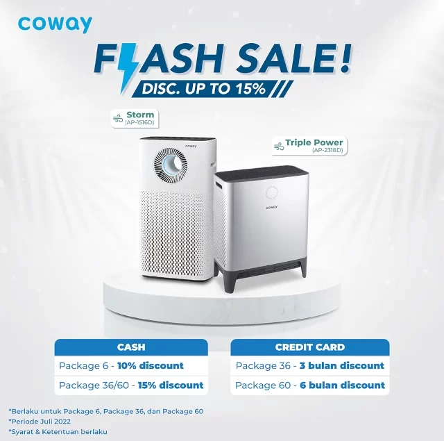 Flash Sale Coway Fiesta
