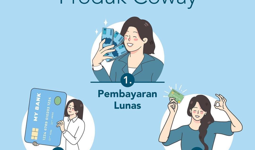 Hai Coway People!

Saat membeli produk Coway kamu bisa memilih 3 jenis pembayaran sebagai berikut:
1...