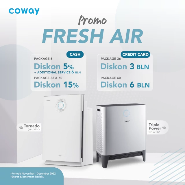 Coway Fresh Air November 2022