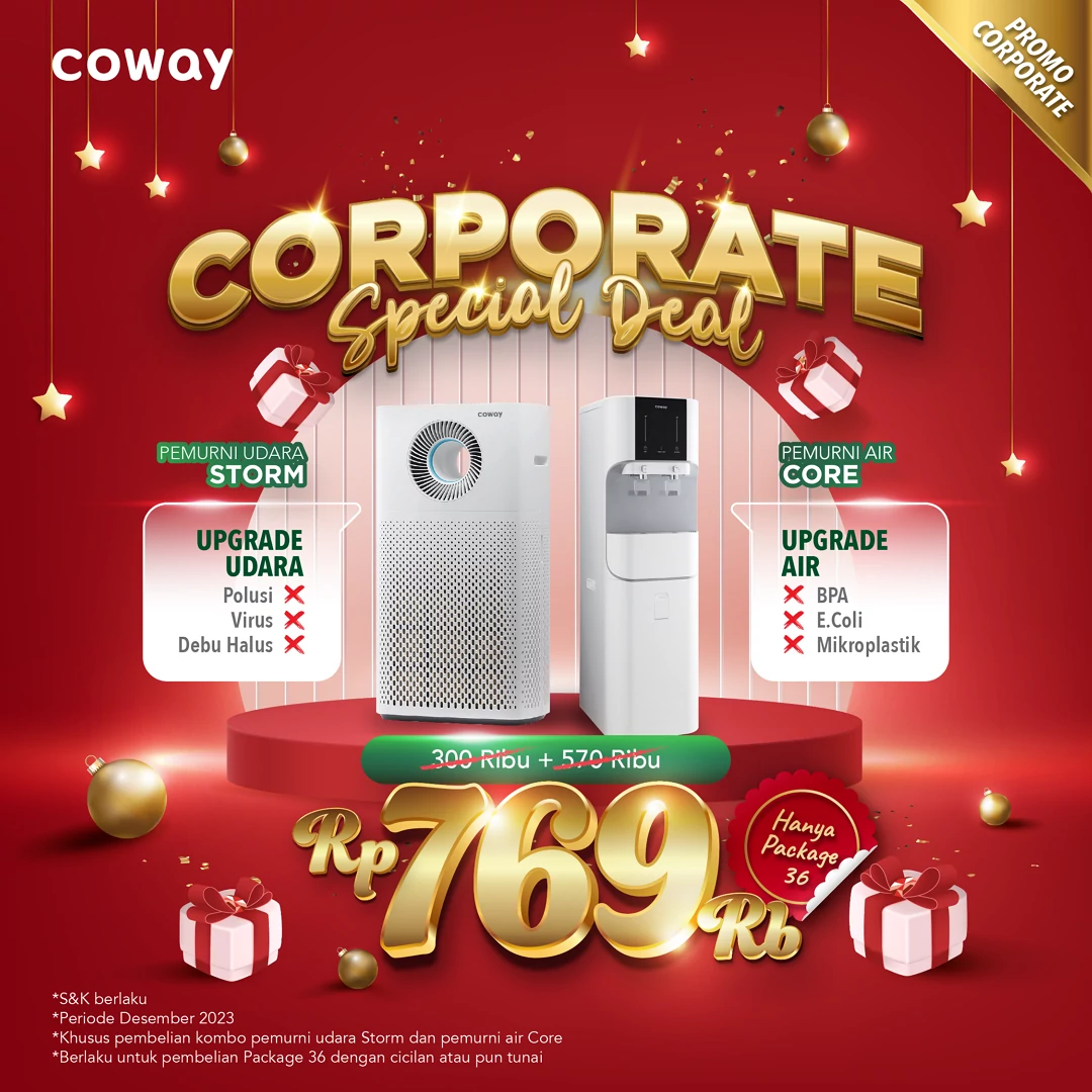 Coway Jakarta - Corporate Special Deal Desember 2023