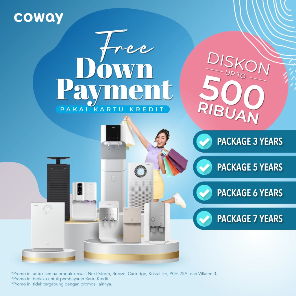 Free Down Payment Februari 2026 - Coway Jakarta