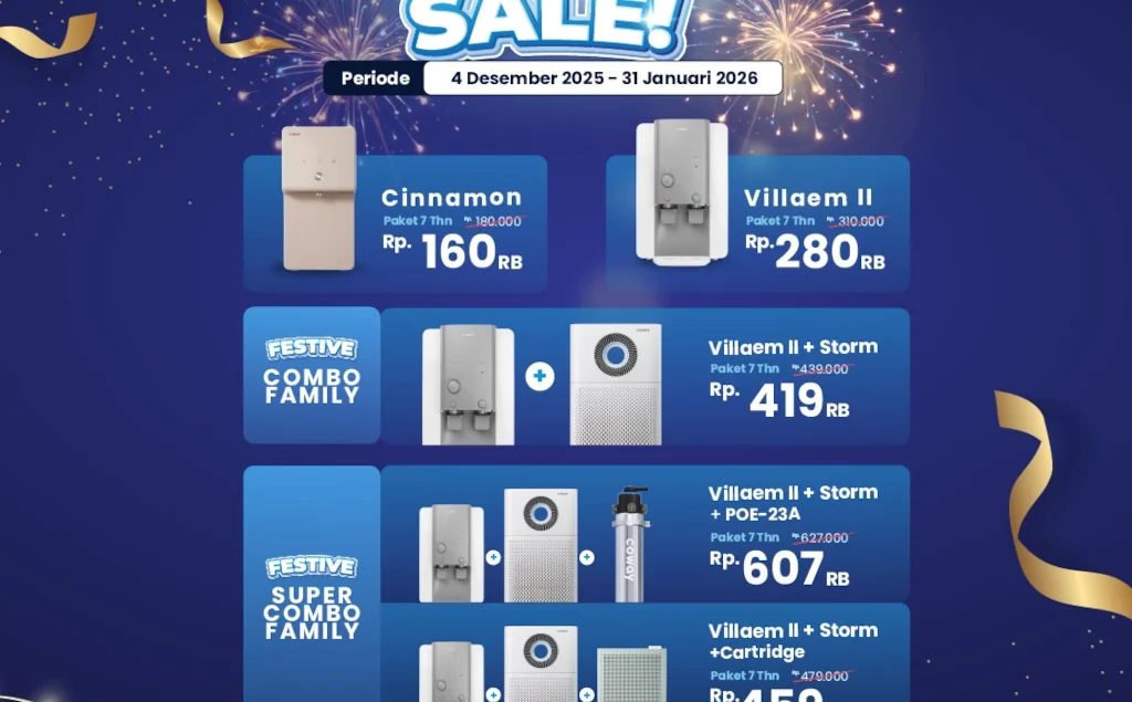 Festive Sale Januari 2026 - Coway Jakarta