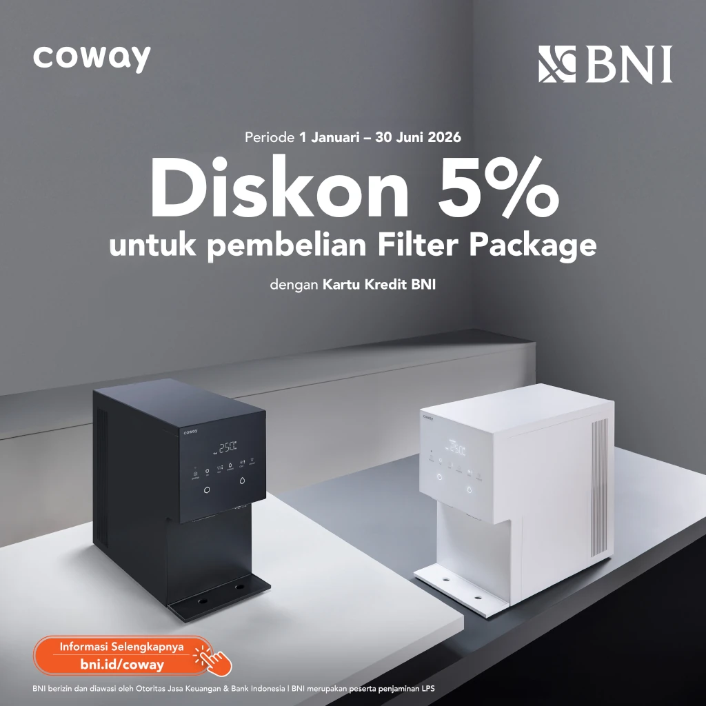 BNI Promo Filter Februari 2026 - Coway Jakarta