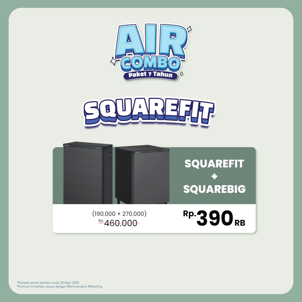 Air Combo Squarefit Mei 2026 - Coway Jakarta