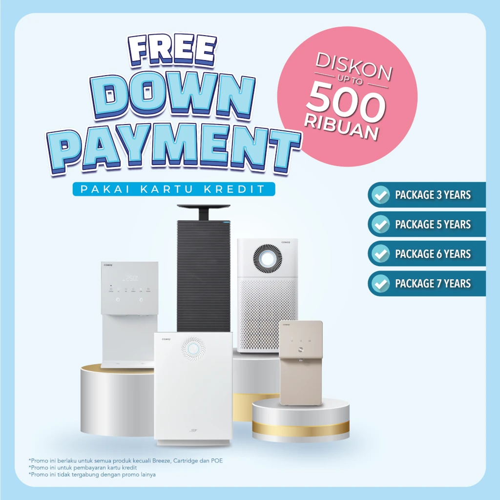 Free Down Payment Mei 2026 - Coway Jakarta