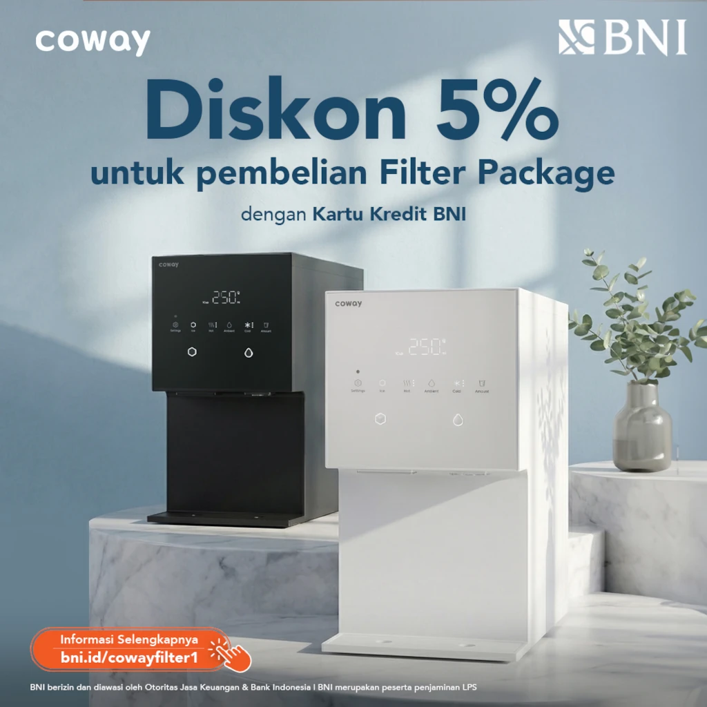 BNI Promo Filter Mei 2026 - Coway Jakarta