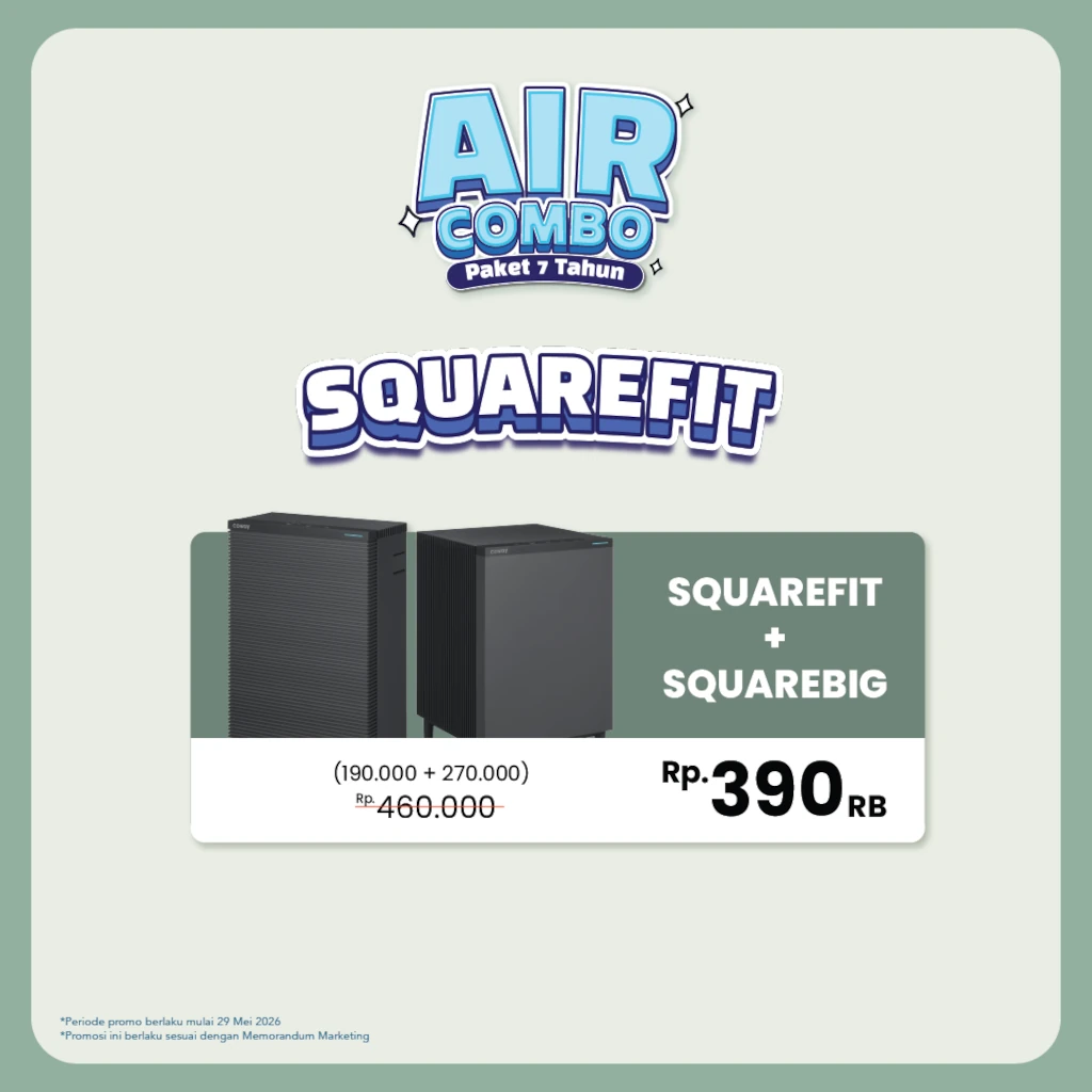 Air Combo Squarefit Juni 2026 - Coway Jakarta