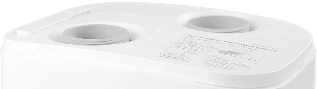 Coway Yonsu - Water Softener Top View